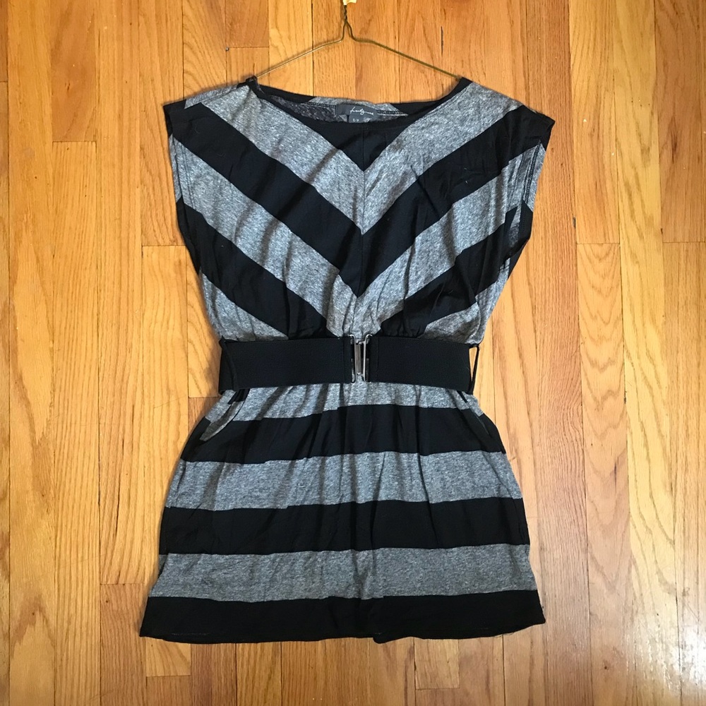 Striped Tshirt Dress